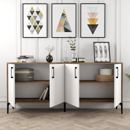 Μπουφές Καρυδί
Λευκό 180x35x78cm | 845HCT5302