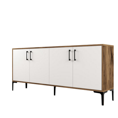 Μπουφές Καρυδί
Λευκό 180x35x78cm | 845HCT5302