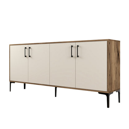 Μπουφές Καρυδί
Κρεμ 180x35x78cm | 845HCT5305