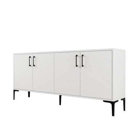 Μπουφές Λευκό 180x35x78cm | 845HCT5307