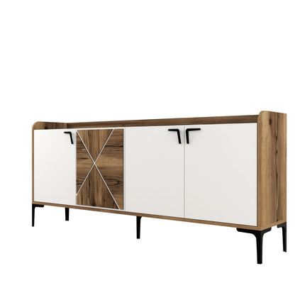 Μπουφές Καρυδί
Λευκό 180x35x78cm | 845HCT5309