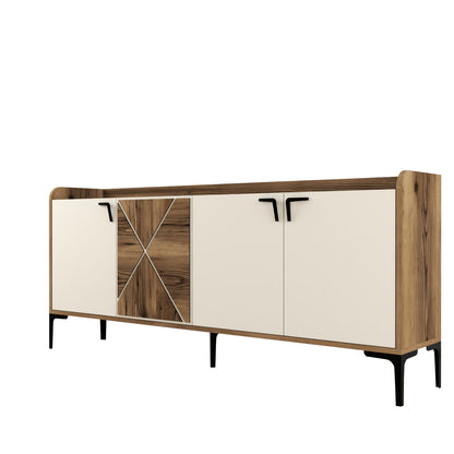Μπουφές Καρυδί
Κρεμ 180x35x78cm | 845HCT5312