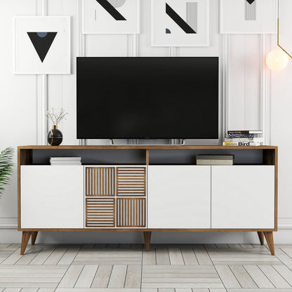 Μπουφές Καρυδί
Λευκό 180x35x78cm | 845HCT5316