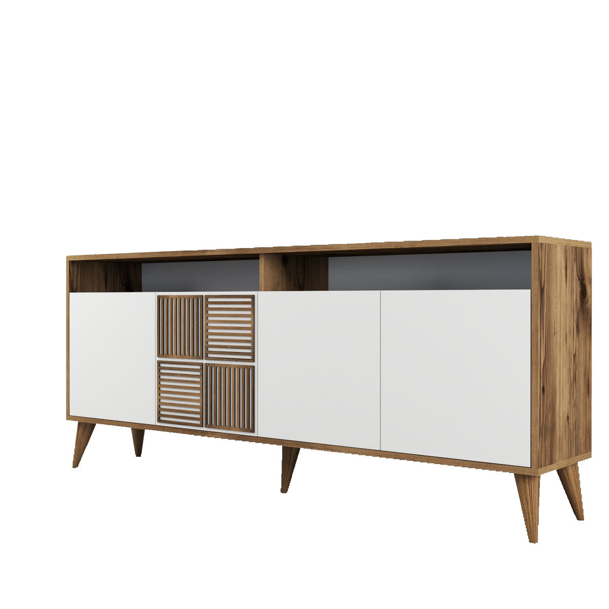 Μπουφές Καρυδί
Λευκό 180x35x78cm | 845HCT5316
