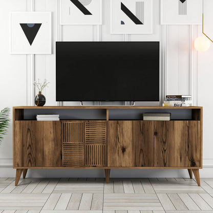 Μπουφές Καρυδί 180x35x78cm | 845HCT5318