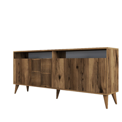 Μπουφές Καρυδί 180x35x78cm | 845HCT5318