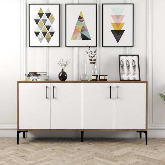 Μπουφές Καρυδί
Λευκό 160x35x78cm | 845HCT5323
