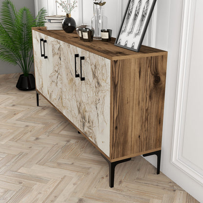 Μπουφές Καρυδί
Λευκό Μάρμαρο 160x35x78cm | 845HCT5324