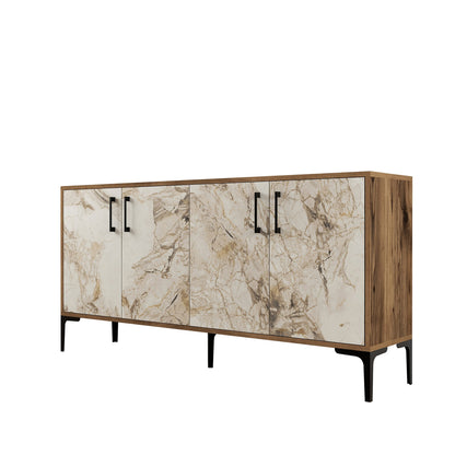 Μπουφές Καρυδί
Λευκό Μάρμαρο 160x35x78cm | 845HCT5324