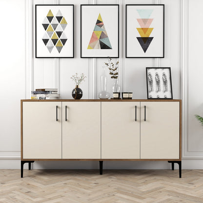 Μπουφές Καρυδί
Κρεμ 160x35x78cm | 845HCT5326