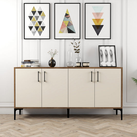 Μπουφές Καρυδί
Κρεμ 160x35x78cm | 845HCT5326