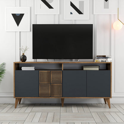 Μπουφές Καρυδί
Ανθρακί 160x35x78cm | 845HCT5329