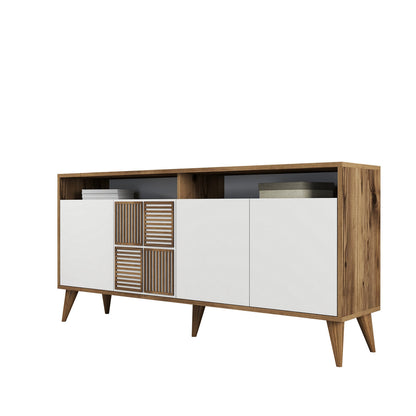 Μπουφές Καρυδί
Λευκό 160x35x78cm | 845HCT5330