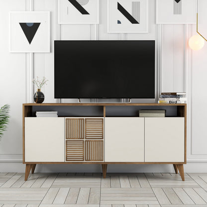 Μπουφές Καρυδί
Κρεμ 160x35x78cm | 845HCT5333