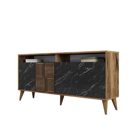 Μπουφές Καρυδί
Μαύρο Μάρμαρο 160x35x78cm | 845HCT5334