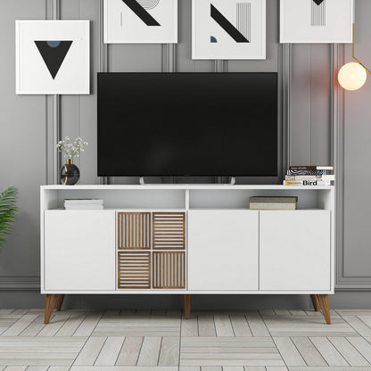 Μπουφές Λευκό 160x35x78cm | 845HCT5335