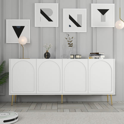 Μπουφές Λευκό
Χρυσό 180x35x80cm | 845HCT5527