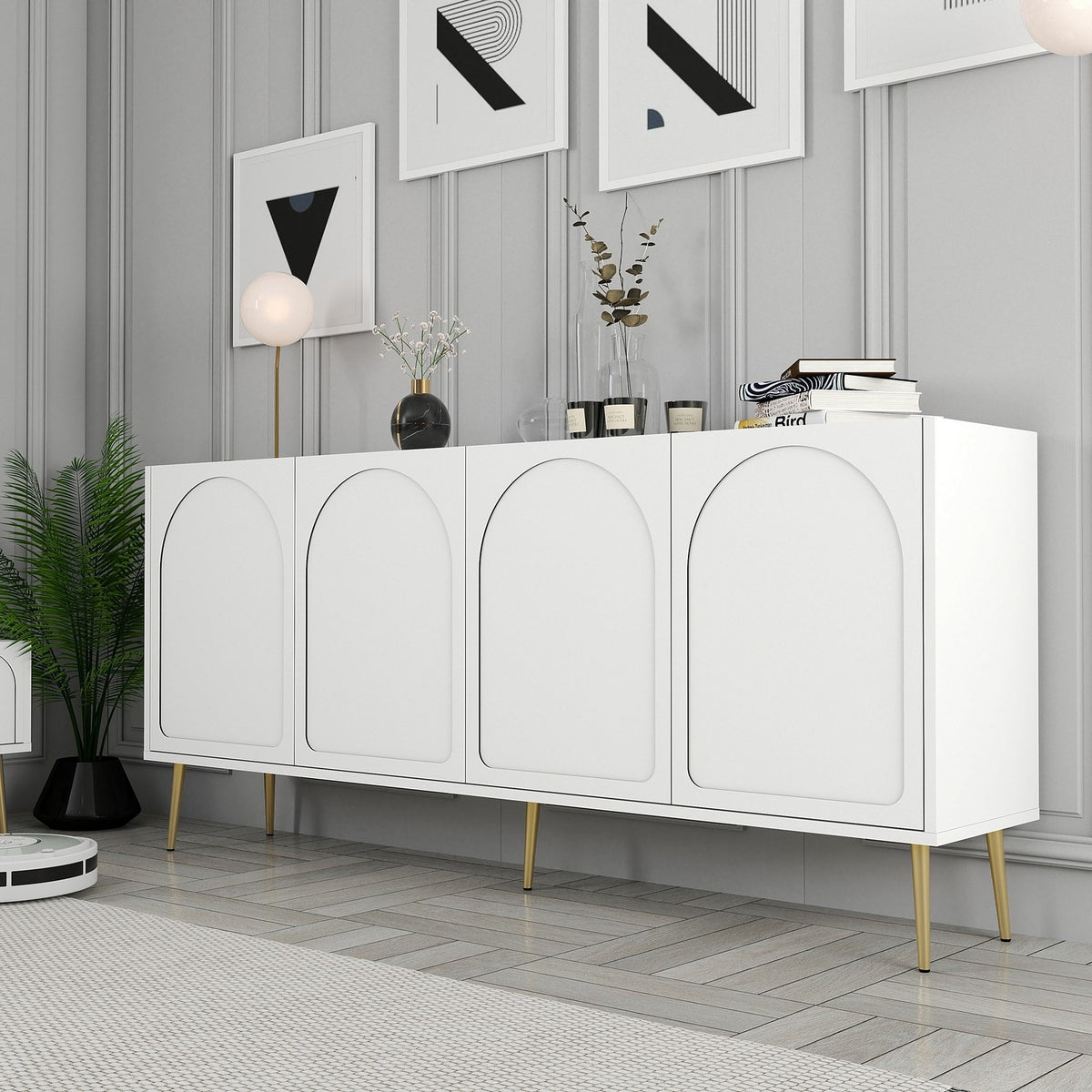 Μπουφές Λευκό
Χρυσό 180x35x80cm | 845HCT5527