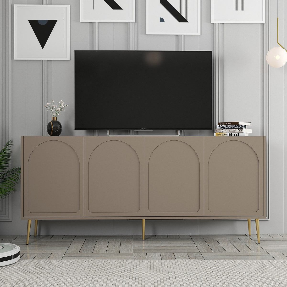 Μπουφές Atlas
Χρυσό 180x35x80cm | 845HCT5529
