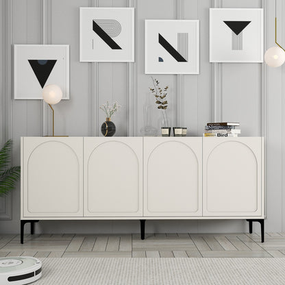 Μπουφές Κρεμ
Μαύρο 180x35x79cm | 845HCT5531