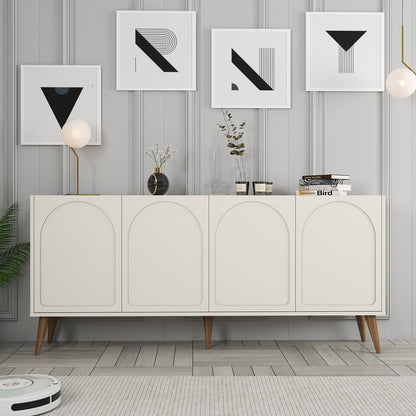 Μπουφές Κρεμ
Καρυδί 180x35x81cm | 845HCT5534