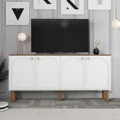 Μπουφές Λευκό 180x35x84cm | 845HCT5536