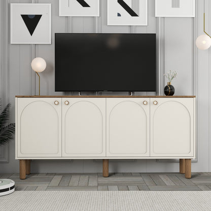 Μπουφές Κρεμ 180x35x84cm | 845HCT5537
