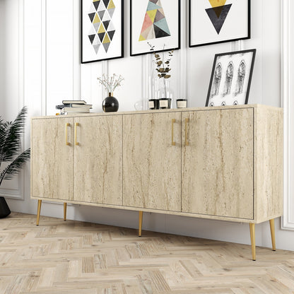Μπουφές Τραβερτίνη 180x35x78cm | 845HCT5602