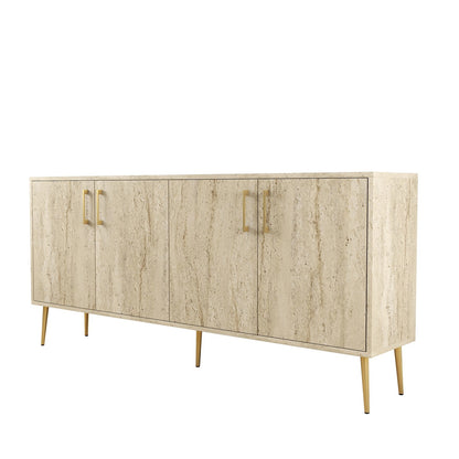 Μπουφές Τραβερτίνη 180x35x78cm | 845HCT5602