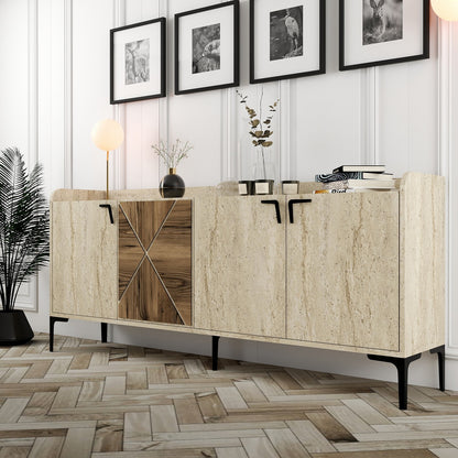 Μπουφές Καρυδί
Τραβερτίνη 180x35x78cm | 845HCT5612