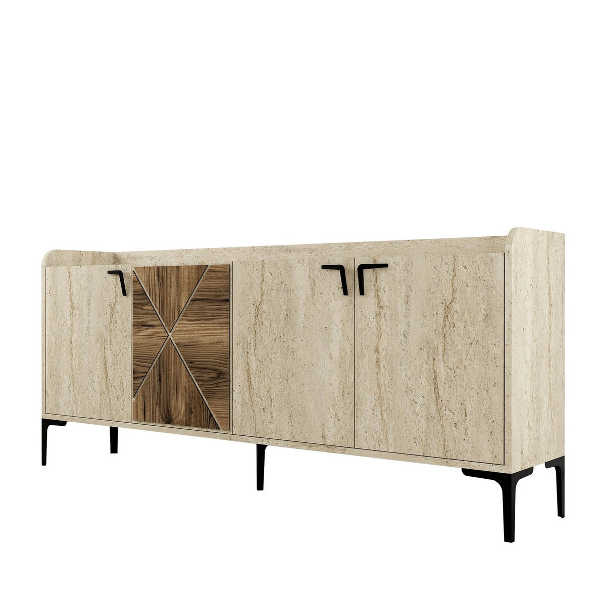Μπουφές Καρυδί
Τραβερτίνη 180x35x78cm | 845HCT5612