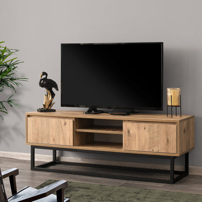 Έπιπλο Τηλεόρασης TV Βάση Σύνθεση Μαύρο Pine | 854KLN3005