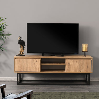 Έπιπλο Τηλεόρασης TV Βάση Σύνθεση Μαύρο Pine | 854KLN3005