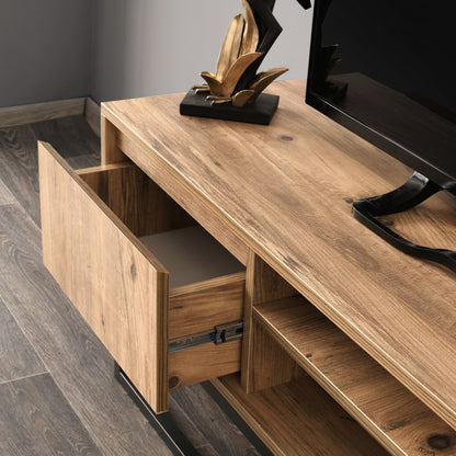 Έπιπλο Τηλεόρασης TV Βάση Σύνθεση Μαύρο Pine | 854KLN3005