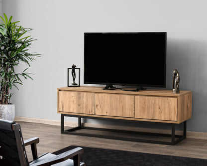 Έπιπλο Τηλεόρασης TV Βάση Σύνθεση Μαύρο Pine | 854KLN3006