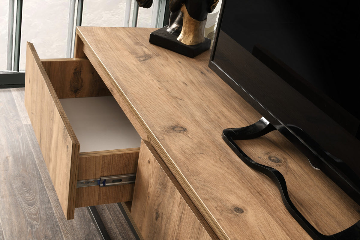 Έπιπλο Τηλεόρασης TV Βάση Σύνθεση Μαύρο Pine | 854KLN3007