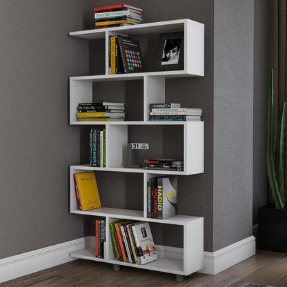 Βιβλιοθήκη 90 × 20 × 156 εκ. Λευκό GR854KLN3601