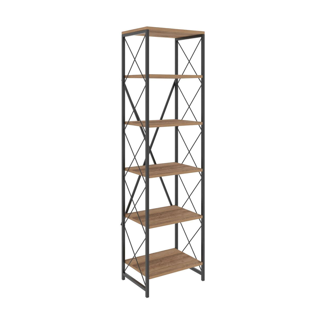 Βιβλιοθήκη 50 × 30 × 180 εκ. Atlantic Pine Μαύρο GR854KLN3605