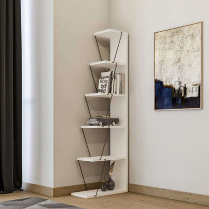 Βιβλιοθήκη 50 × 22 × 150 εκ. Λευκό GR854KLN3607