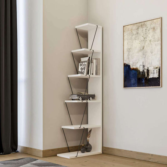 Βιβλιοθήκη 50 × 22 × 150 εκ. Λευκό GR854KLN3607