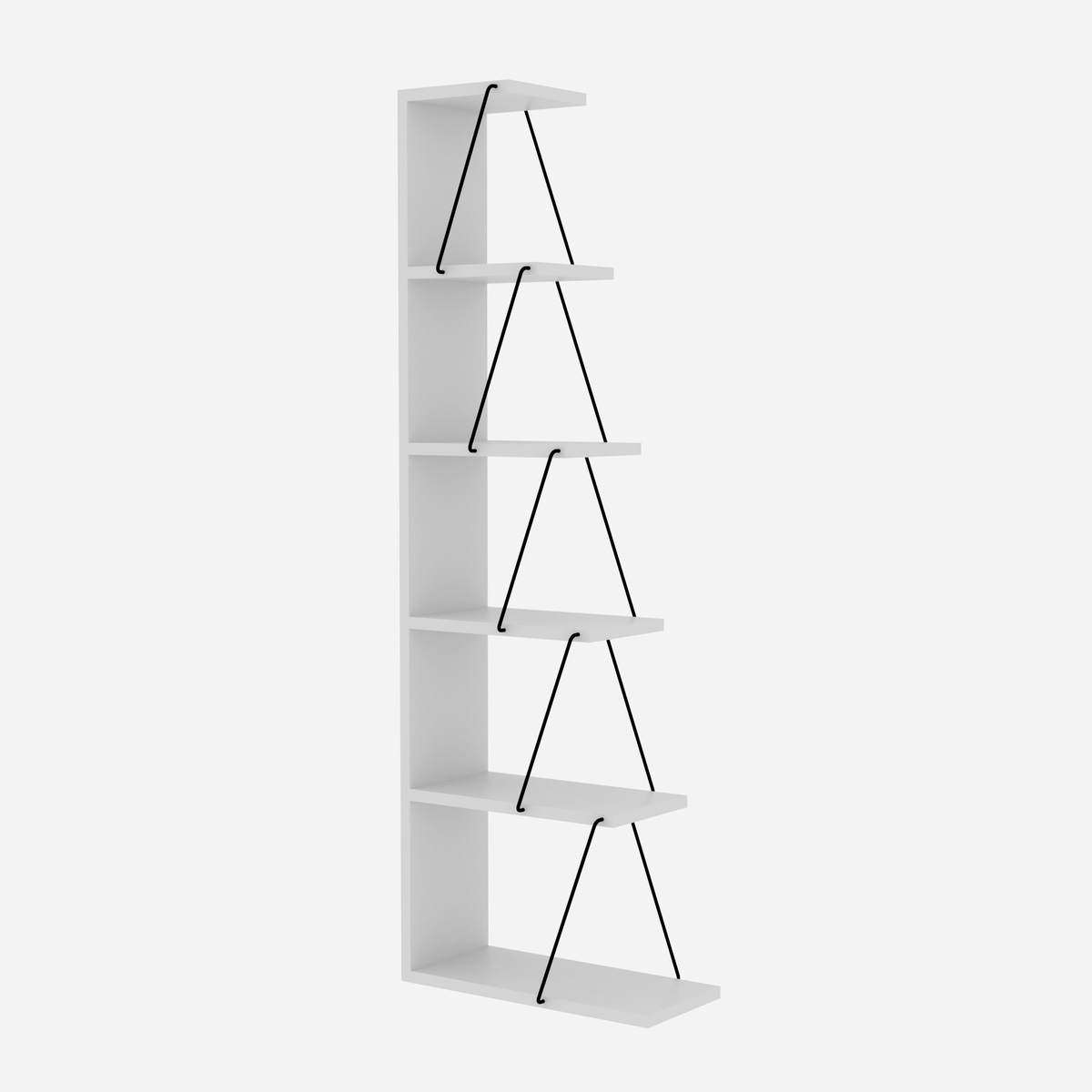 Βιβλιοθήκη 50 × 22 × 150 εκ. Λευκό GR854KLN3607