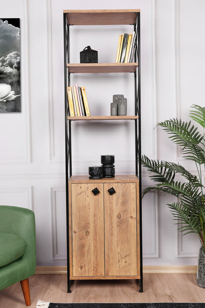 Βιβλιοθήκη 49 × 30 × 180 εκ. Pine GR854KLN3612
