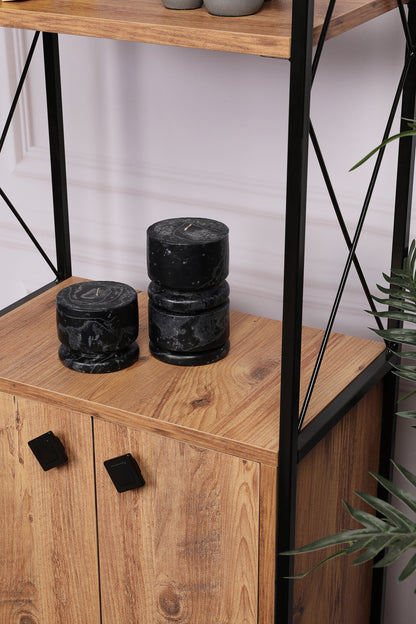 Βιβλιοθήκη 49 × 30 × 180 εκ. Pine GR854KLN3612