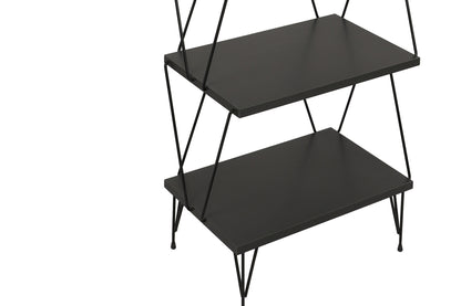 Βιβλιοθήκη 46 × 30 × 165 εκ. Ανθρακί GR854KLN4316