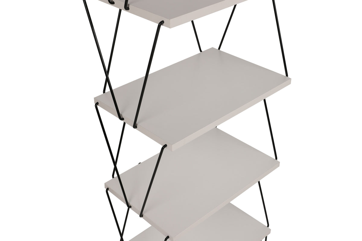 Βιβλιοθήκη 46 × 30 × 165 εκ. Λευκό GR854KLN4318