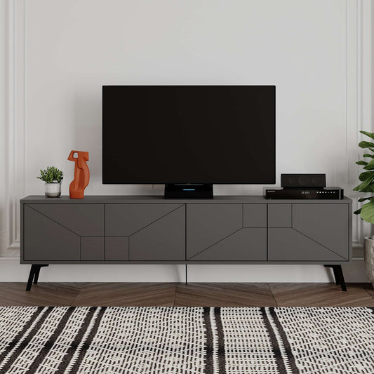 Έπιπλο Τηλεόρασης TV Βάση Σύνθεση Ανθρακί | 855DTE3171