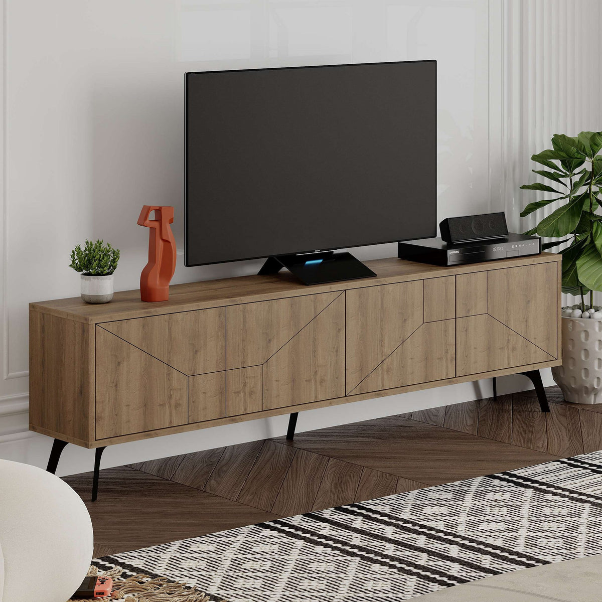 Έπιπλο Τηλεόρασης TV Βάση Σύνθεση Hitit | 855DTE3173
