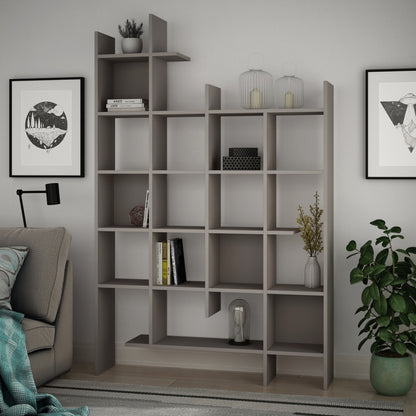 Βιβλιοθήκη 122 × 25,5 × 188 εκ. Light Mocha GR855DTE3696