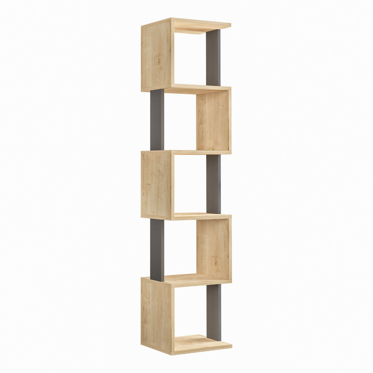 Βιβλιοθήκη 35 × 30 × 161 εκ. Sonoma Δρυς Ανθρακί GR855DTE3704