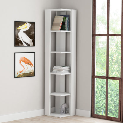Βιβλιοθήκη 31,8 × 31,8 × 160,8 εκ. Λευκό GR855DTE5308